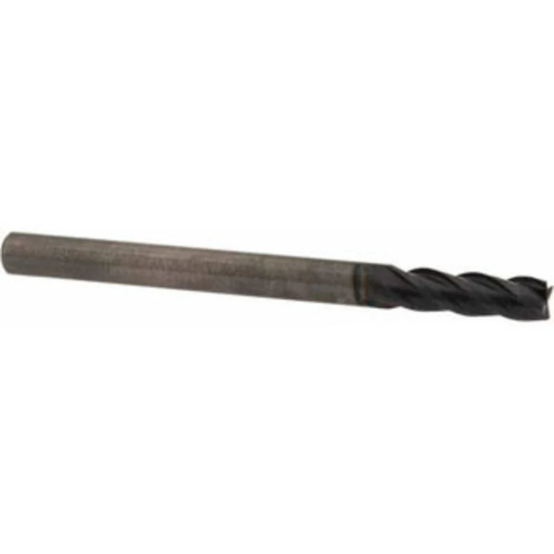 OSG 3mm, 10mm LOC, 3mm Shank Diam, 39mm OAL, 4 Flute, Solid Carbide Square End Mill Single End, TiAlN Finish, Spiral ...